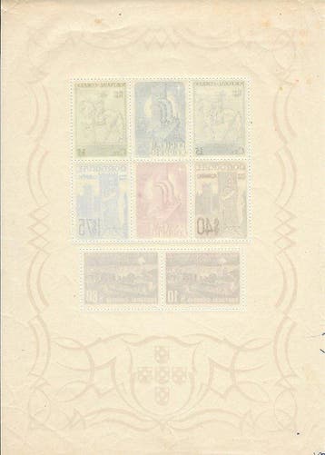 Portugal 1940/1941 - Portugal - 1940-41 - RARE Blocs Yvert &, Gestempeld