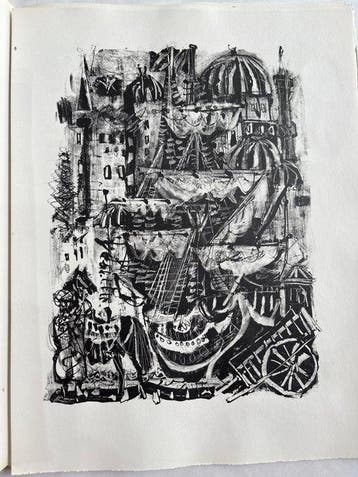 Voltaire / Antoni Clavé - Candide - 1948, Antiquités & Art