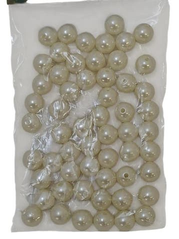 Parel, rijgparels 12 mm 50 gr hbl85-0087-057 Pearl
