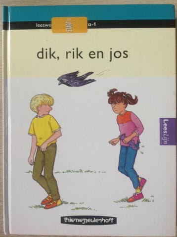 Dik, Rik en Jos (AVI start /AVI M3 boek) 9789006623062, Verzenden, Gelezen