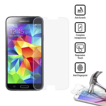 Samsung Galaxy S5 i9600 Screen Protector Tempered Glass Film, Verzenden, Nieuw