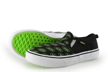 Vans Instappers Meisjes in maat 32½ Zwart, Verzenden, Schoenen