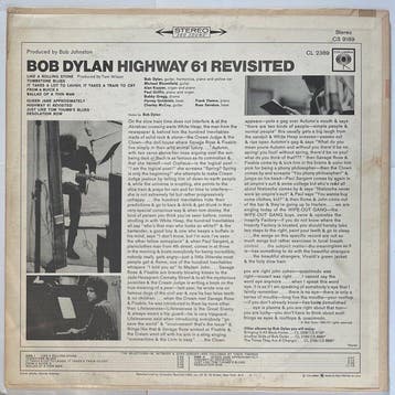 Bob Dylan - Highway 61 Revisited- 1967 US pressing -Columbia, Nieuw in verpakking