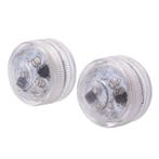 Onderwater RGB LED lampjes met Afstandsbediening - Set, Verzenden, Kabel of Snoer