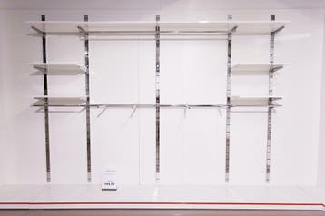 *TIP*  design kledingrek tegen muur klikssysteem van laser, Ophalen of Verzenden, Nieuw