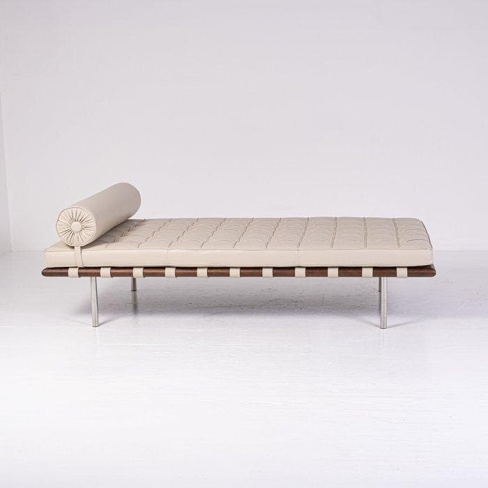 Knoll - Ludwig Mies van der Rohe - Slaapbank - Barcelona day, Antiek en Kunst, Kunst | Designobjecten