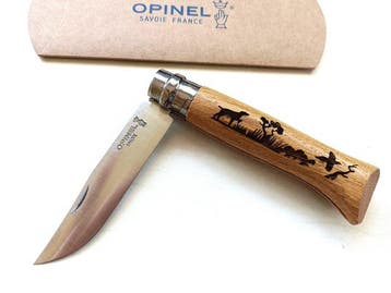 Opinel Opinel N°08 Cane - Nuovo – Coltello pieghevole inciso