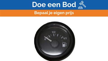Bieden: VDO Ocean Line Fuel guage display black - N02-222-7, Watersport en Boten, Ophalen of Verzenden, Nieuw