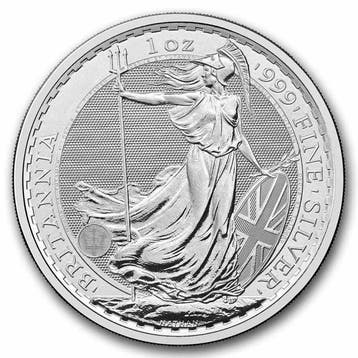 Verenigd Koninkrijk. 2 Pounds 5 x 1 oz £2 GBP UK Silver, Postzegels en Munten, Edelmetalen en Baren