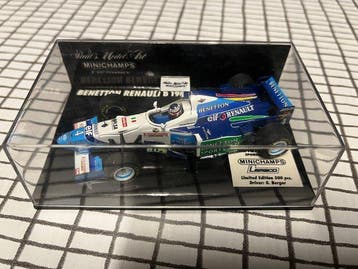 Minichamps 1:43 - Voiture de course miniature - Benetton
