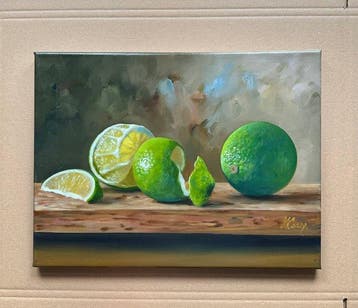 Sergey Kolodyazhniy (XX-XXI) - Still life with limes