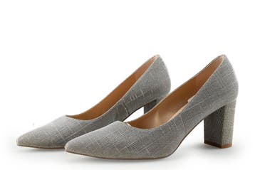 Peter Kaiser Pumps in maat 39½ Zilver, Kleding | Dames, Peter Kaiser, Pumps, Overige kleuren, Verzenden