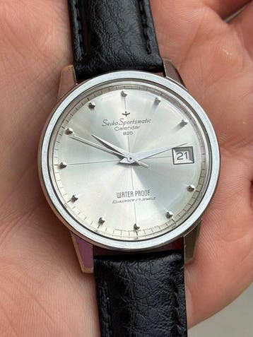 Seiko - Sportsmatic Calendar 820 - Zonder minimumprijs -