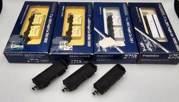 Tomix N - Modeltrein goederenwagon (7) - Zeven diverse