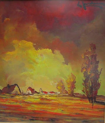 Leo Jordaens (1944-2000) - Zomerlandschap in Vlaanderen, Antiquités & Art