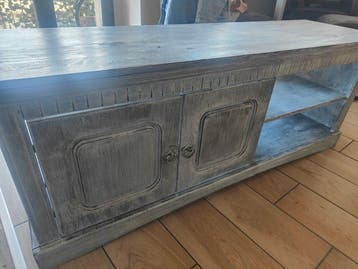 Commode (2) - mangohout - Sideboard, kast, commode, Antiek en Kunst