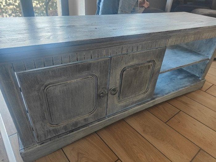 Commode (2) - mangohout - Sideboard, kast, commode, Antiek en Kunst, Kunst | Designobjecten