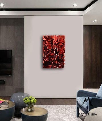 AVA Design - Hurricane Red mirror premium design interior
