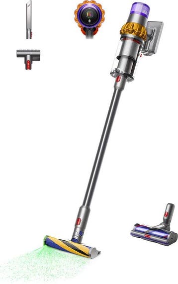 Dyson V15 Detect Absolute - Steelstofzuiger - Nikkel/Geel..., Elektronische apparatuur, Verzenden, Nieuw