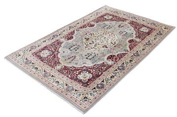 Origineel Hereke oriëntaals tapijt oud - Vloerkleed - 187 cm
