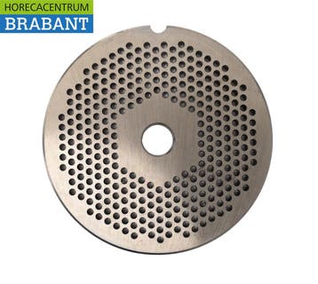 Plaque HCB en acier inoxydable pour hachoir, calibre 32, 3, Verzenden