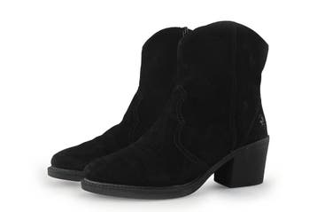 Rieker Cowboy laarzen in maat 40 Zwart, Kleding | Dames, Verzenden, Zwart, Gedragen, Rieker