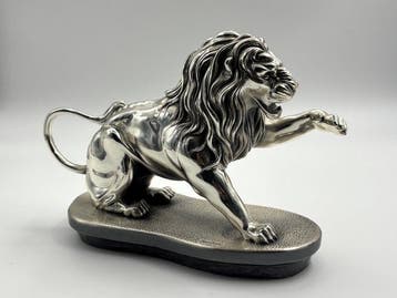 Ottaviani - sculptuur, Leone rampante Ottaviani - 15.5 cm -