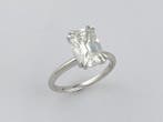 Ring - 14 karaat Witgoud - 3.09ct. tw. Diamant (Lab-grown)