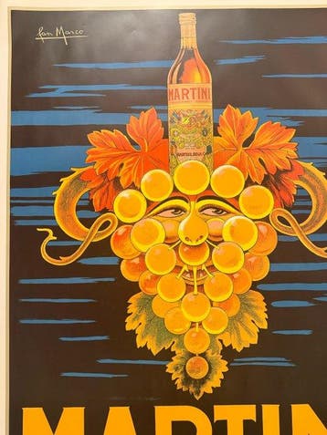 San Marco - Poster Pubblicitario- Vermouth Martini&Rossi