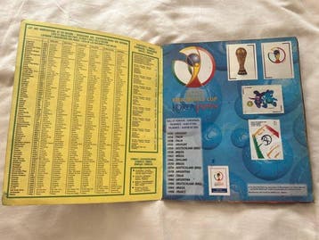 2002 Panini Panini 2002 World Cup Complete Album Brazil