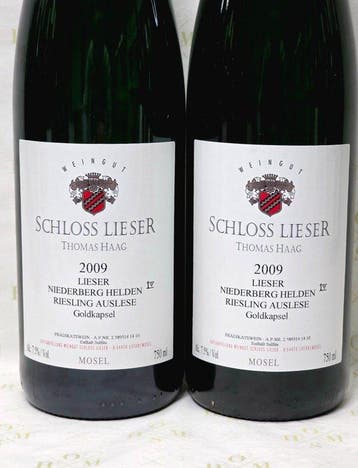 2009 Schloss Lieser, GK - Thomas Haag, Niederberg Helden, Nieuw