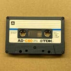 TDK AD-C60 onbespeeld gebruikt (Cassette band), Ophalen of Verzenden
