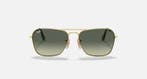Ray-Ban Caravan RB3136 Goud/Groen 58mm (Zonnebrillen), Handtassen en Accessoires, Zonnebrillen en Brillen | Heren, Verzenden, Nieuw