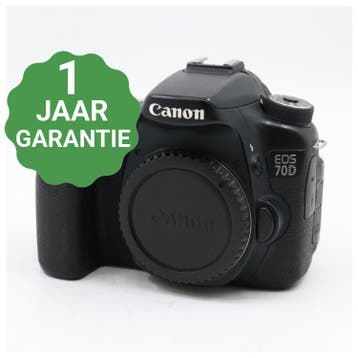 10% korting | Canon EOS 70D body | Tweedehands, Verzenden, Zo goed als nieuw, Canon