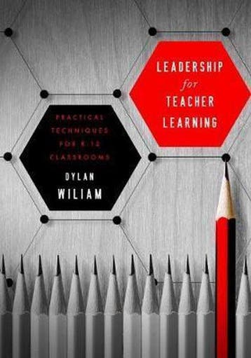 Leadership for Teacher Learning 9781941112267 Dylan Wiliam, Verzenden, Dylan Wiliam