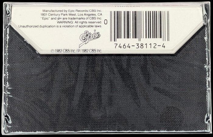 Michael Jackson - Thriller - Sealed US tape - Audiocassette, CD & DVD, Vinyles Singles