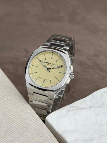 Kenneth Cole - Yellow Dial - Zonder minimumprijs -, Nieuw