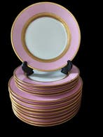 Limoges Unic - Tafelservies (20) - Goud ingelegd