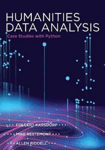 Humanities Data Analysis 9780691172361 Folgert Karsdorp, Verzenden, Zo goed als nieuw, Folgert Karsdorp