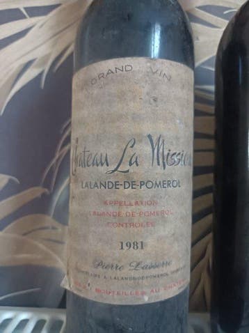 1981 Château La Mission - Lalande-de-Pomerol - 3 Bouteilles