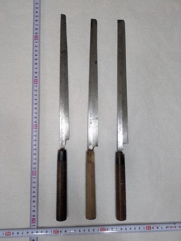 Couteau de cuisine - Acier, Bois - Japon - Couteau