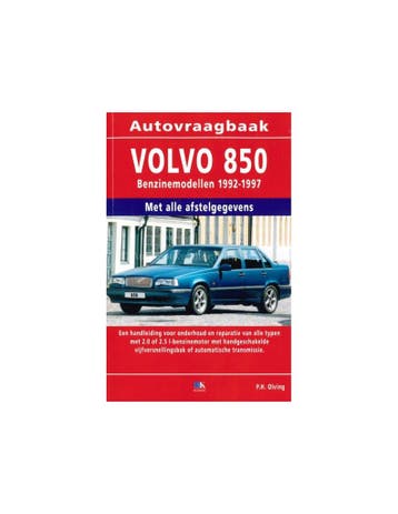 1992 - 1997 VOLVO 850 BENZINE VRAAGBAAK NEDERLANDS, Ophalen of Verzenden