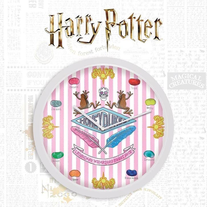 Harry Potter Wandklok Honey Dukes, Verzamelen, Harry Potter, Nieuw, Ophalen of Verzenden