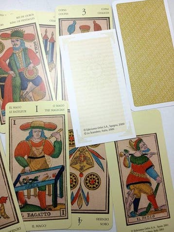 Cartes de tarot - Liguori-Piemontesi - Papier