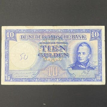 Pays-Bas. - 3 x 10 gulden 1945 - Staatsmijnen - Pick 75a -
