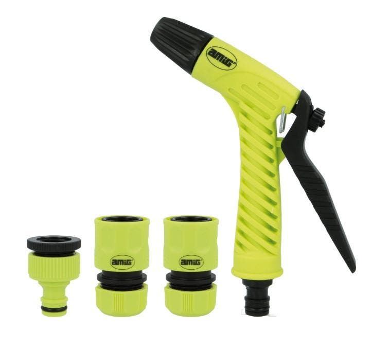 AMIG Tuin bewateringsset met spuitpistool Mod. R34, Tuin en Terras, Bewateringscomputers, Nieuw