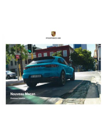 2019 PORSCHE MACAN HARDCOVER BROCHURE FRANS, Ophalen of Verzenden, Nieuw