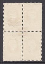 Nederland 1913 - Onafhankelijkheid, in blok van vier - NVPH, Gestempeld