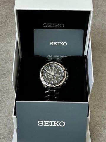 Seiko - Solar Chronograph - Sans prix de réserve - V172-0AJ0, Bijoux, Sacs & Beauté, Montres | Anciennes | Antiquités