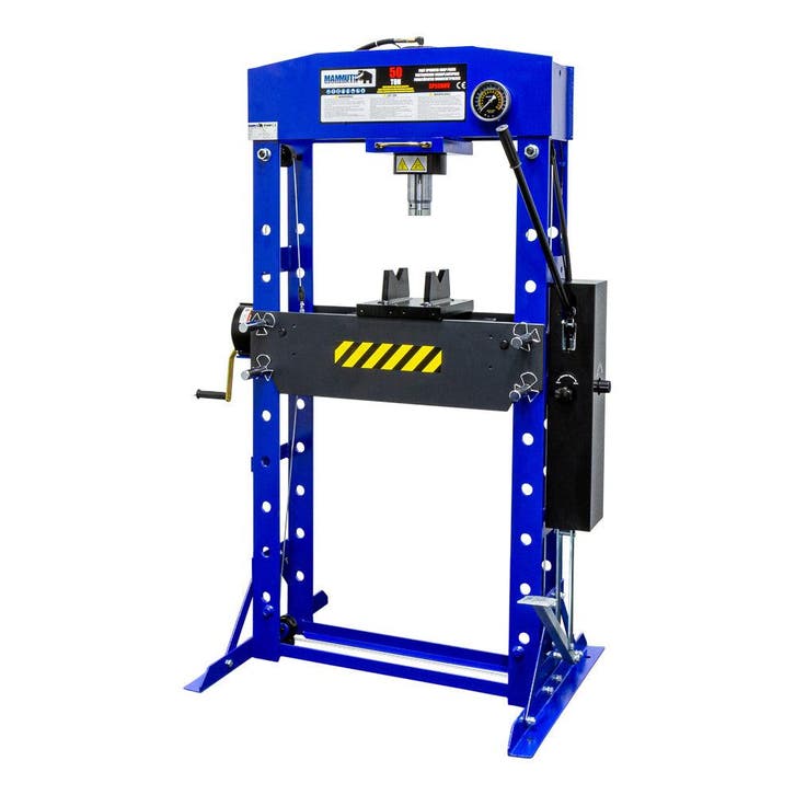 Werkplaatspers met voetpedaal 50 ton, Bricolage & Construction, Outillage | Soudeuses, Enlèvement ou Envoi